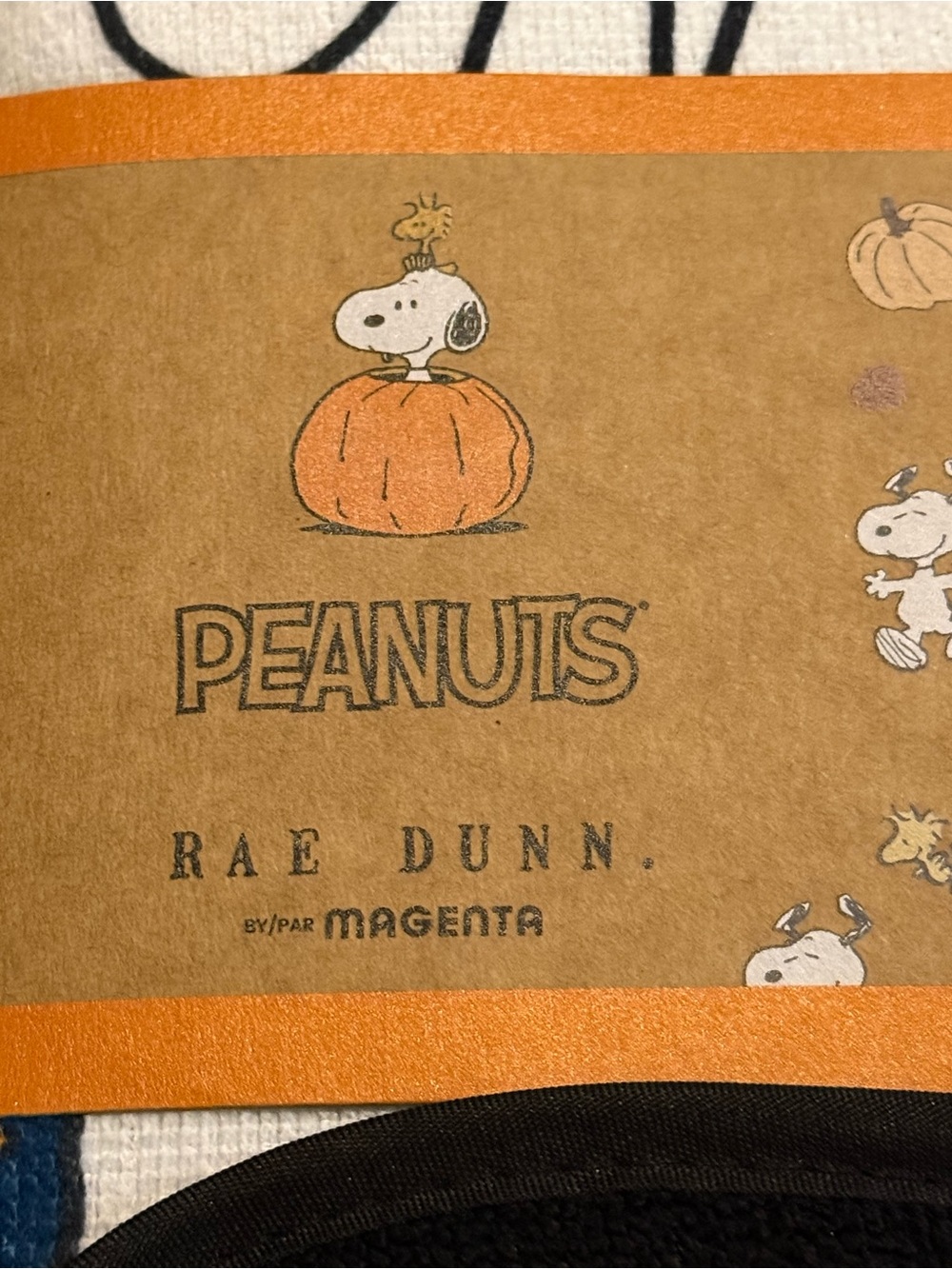 Rae Dunn x Peanuts Dish Drying Mats- Set of 2- SPOOKY SEASON- 16” x 22” NWT - Picture 6 of 6
